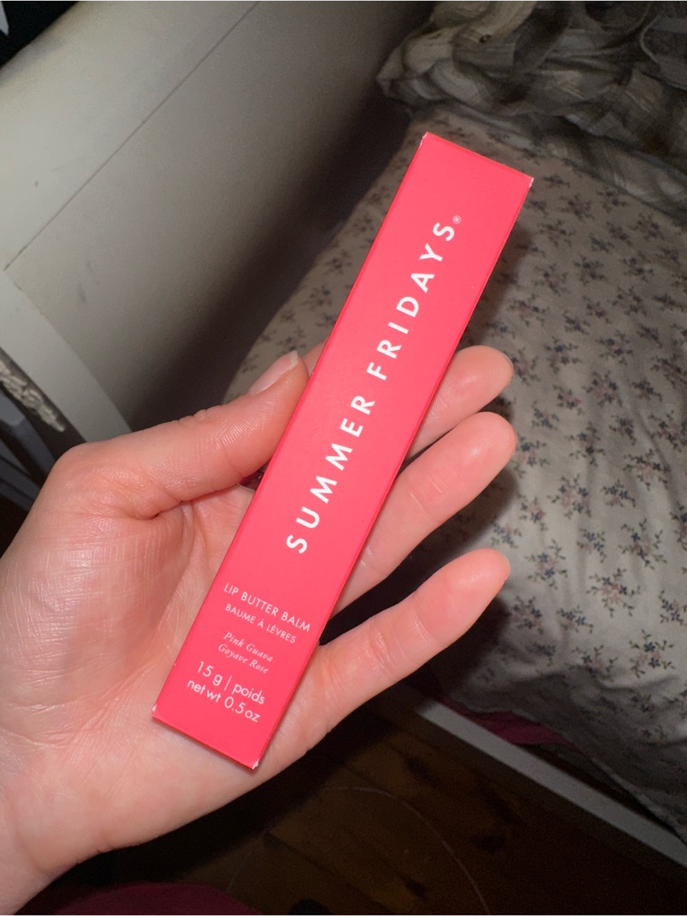 Summer Fridays Lip Butter Balm - Coral Pink Tube